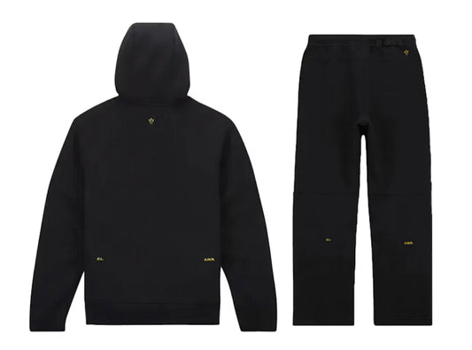 Tech fleece Hoodie & Joggers Black