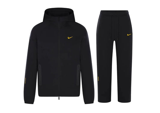 Tech fleece Hoodie & Joggers Black